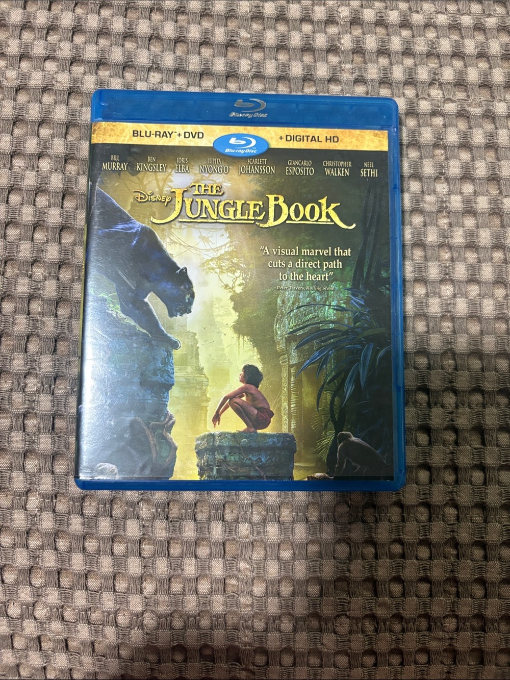 Disney The Jungle Book Blu-ray + DVD in Blue Case